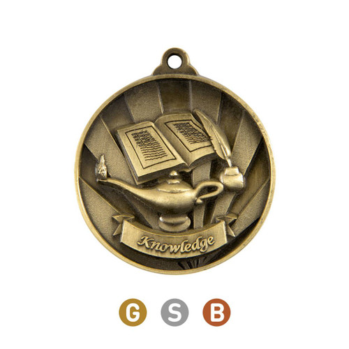 Sunrise Series Lamp of Knowledge Medal
