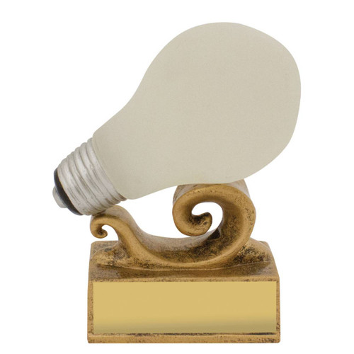 Bright Idea Light Bulb Trophy 130mm