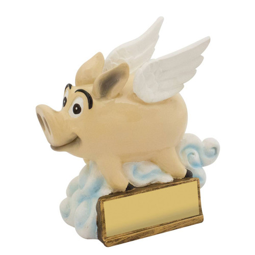 Flying Pig Low Chance Award Trophy 135mm