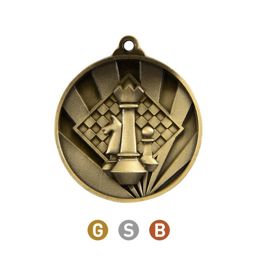 Sunrise Series Chess Medal