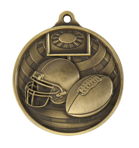 Global Series Gridiron Medal Gold