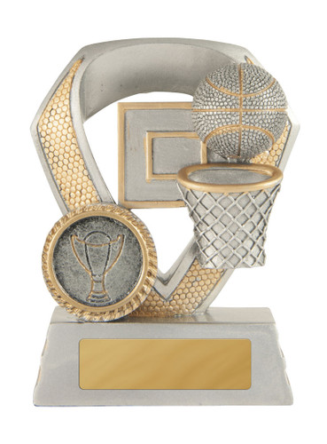 Shield Series Basketball Trophy 100mm 616-7A
