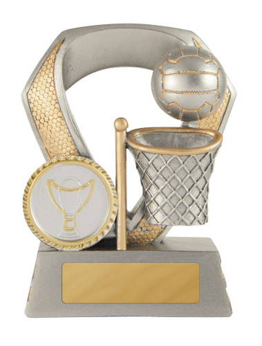 Shield Series Netball Trophy 100mm