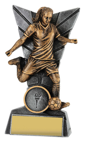 Delta Series Female Football Trophy 150mm