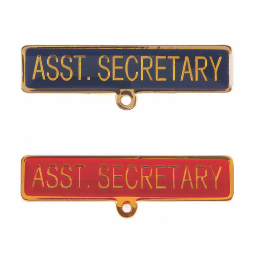 Assistant Secretary Title Bars