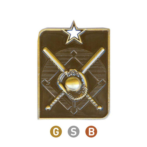 Rectangle Series Baseball Softball Medal