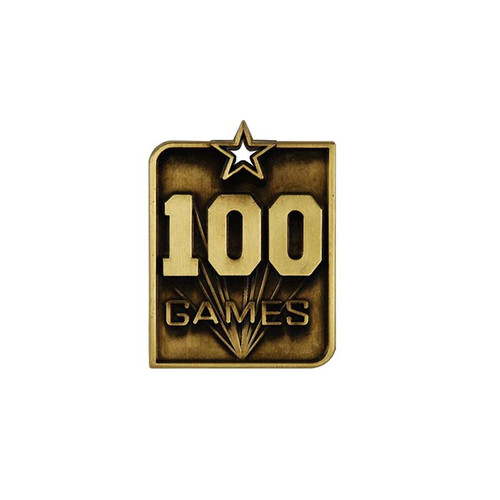 Rectangle Series 100 Games Medal MR9100