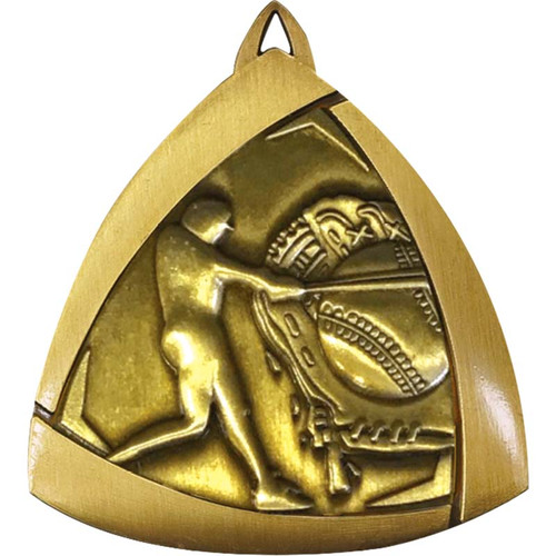 Triangle Series Baseball Medal Gold M1130G