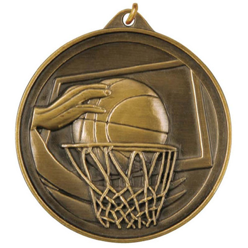 Alpha Series Basketball Medal Gold M2020G