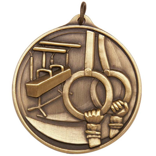 Alpha Series Medal Gymnastics Male Gold