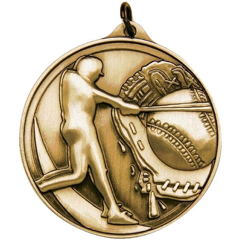 Alpha Series Baseball Medal Gold M2130G