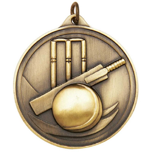 Alpha Series Cricket Medal Gold M2135G
