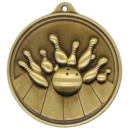 Alpha Series Ten Pin Medal Gold