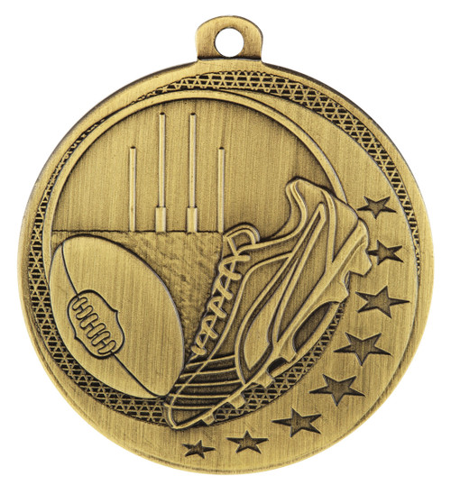 Wayfare Series Aussie Rules Medal Gold MW912G