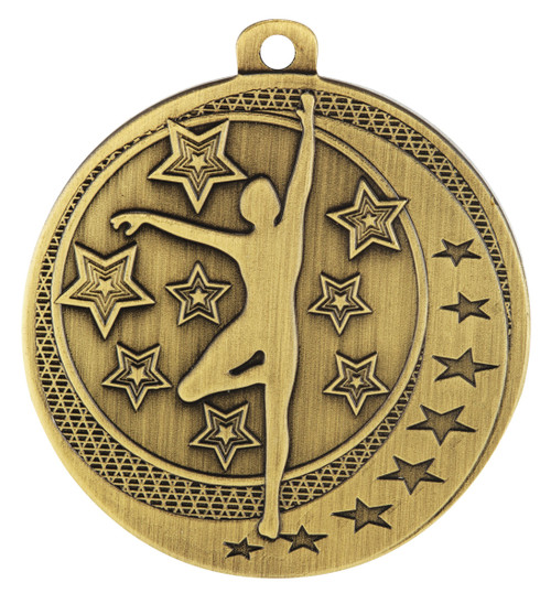 Wayfare Series Dance Medal Gold MW932G