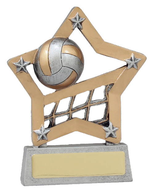 Mini Star Volleyball Trophy  130mm