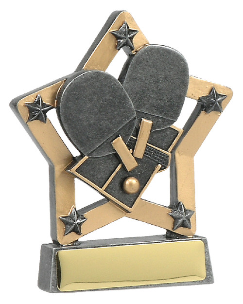 Mini Star Table Tennis Trophy 130mm