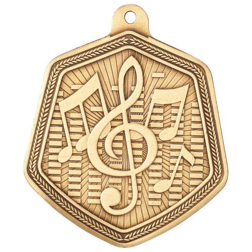 Falcon Series Music Medal Gold