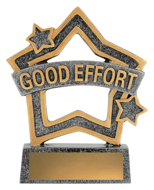 Mini Word Star Good Effort Trophy 12804