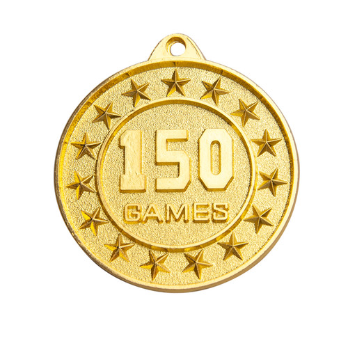 Shooting Star Series 150 Games Medal Gold 1074G-150G