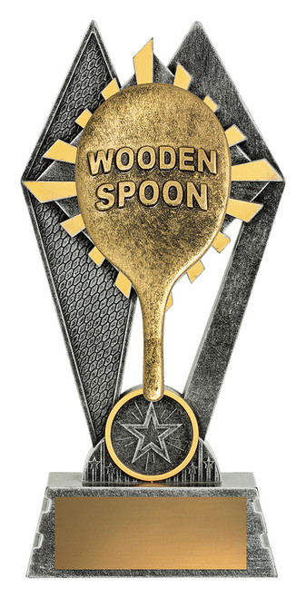 Peak Series Wooden Spoon Trophy 180mm P2102A