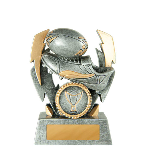 Lightning Series Rugby Trophy 100mm