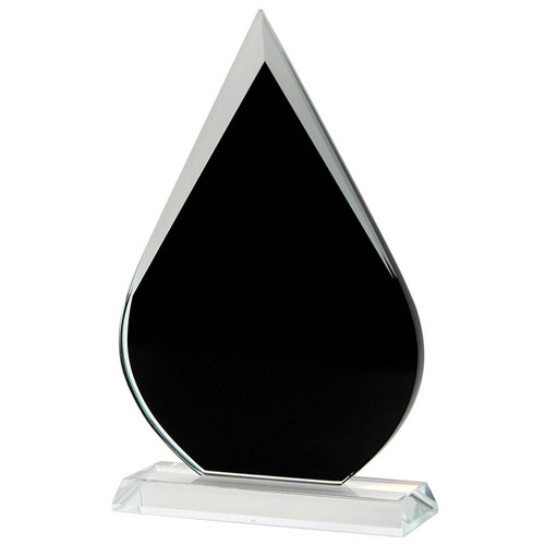 Black Glass Teardrop CC1046K