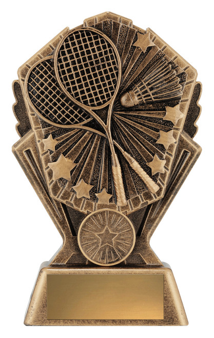 Cosmos Series Badminton Trophy 150mm