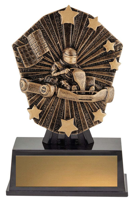 Cosmos Mini Go Kart Trophy 120mm