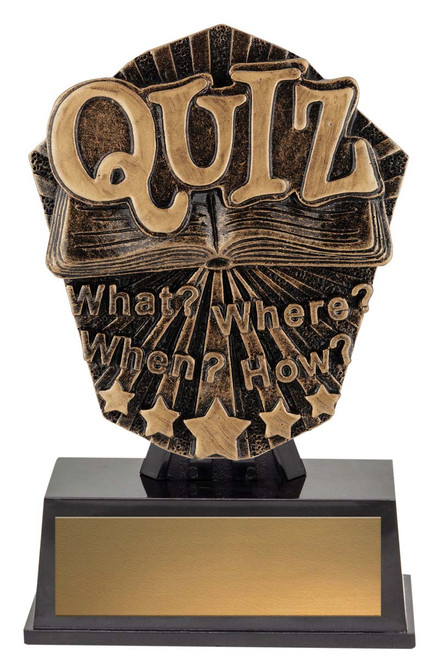Cosmos Mini Quiz Trivia Trophy 120mm
