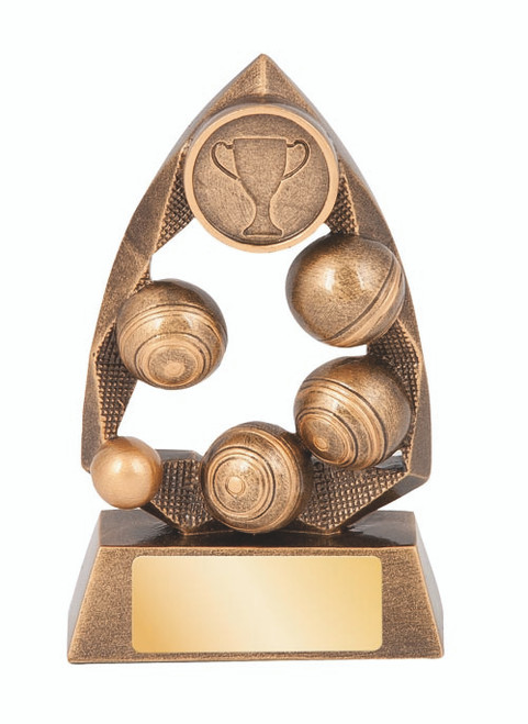 Jewel Series Lawn Bowls Trophy 120mm