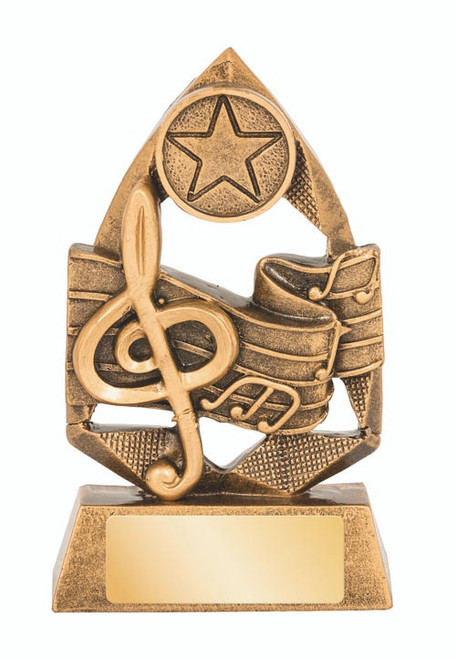 Jewel Series Music Trophy 120mm