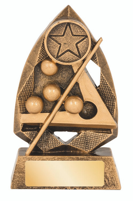 Jewel Series Snooker/Pool Trophy 120mm