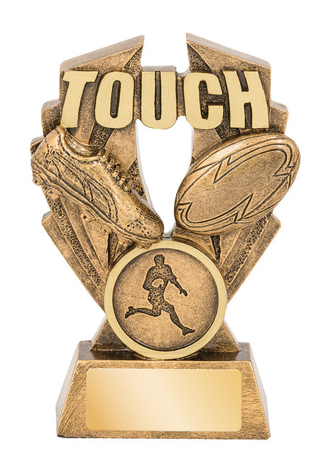 Hawk Series Touch Football Trophy 100mm
