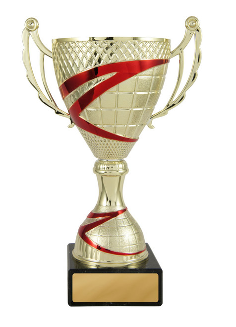 Crusader Cup Gold/Red 230mm