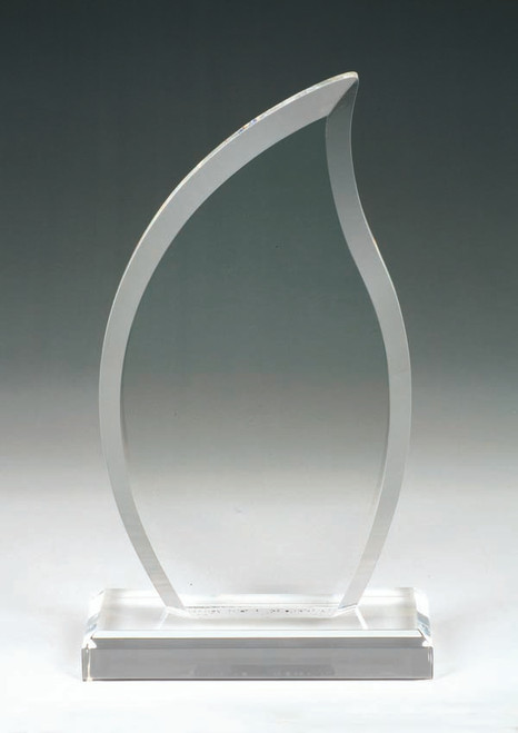 Flame Series Acrylic Award Blank