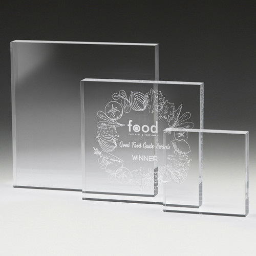 Acrylic Square Block Set