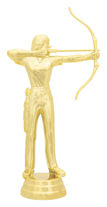 Female Archery Figure Trophy 170mm