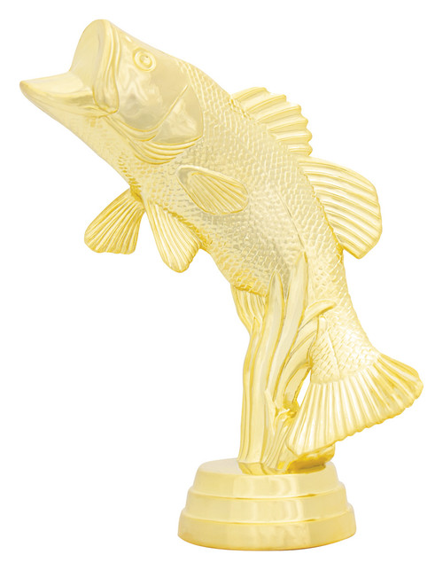 Bass Fish Figure on base Trophy 125mm