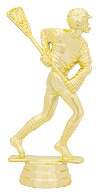Male Lacrosse Figure on base Trophy