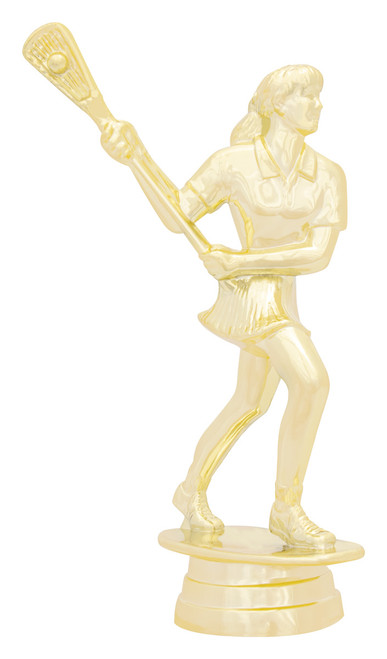 Female Lacrosse Figure on base Trophy