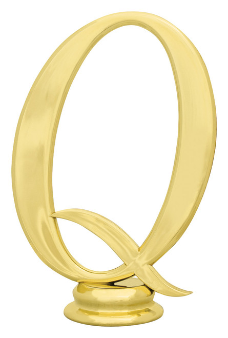 Q Quiz Trivia Figure on base Trophy