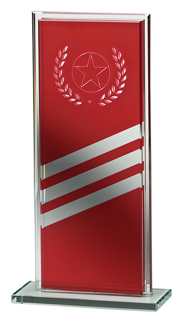 Quest Glass Award Red