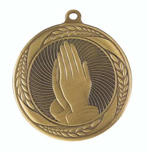 Linz Series Religion Medal Antique Gold