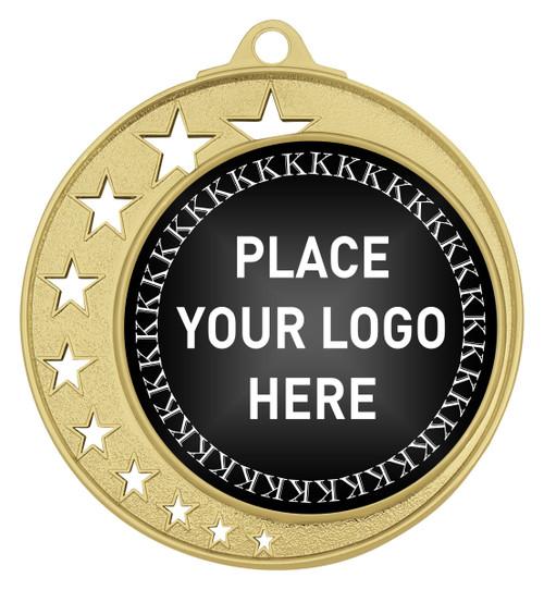 Star Series Medal Gold Large 70mm