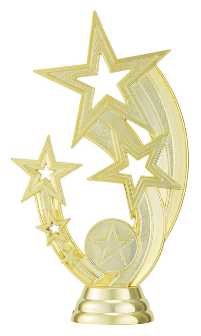 Flying Star Gold Figure Trophy