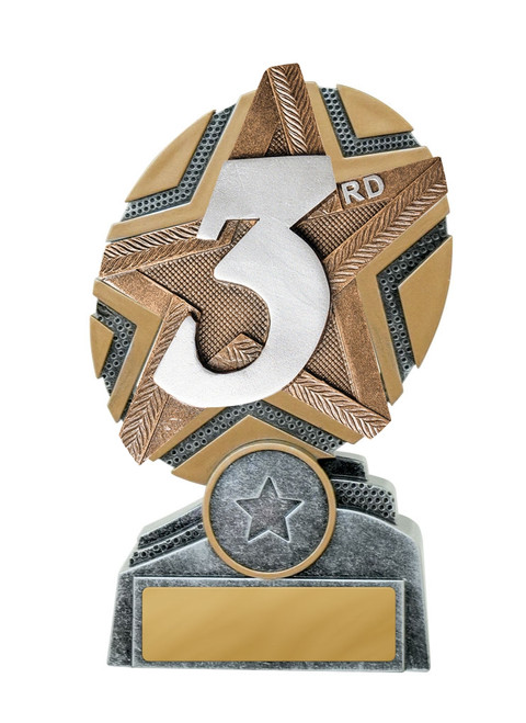 Starburst Series 3rd Place Trophy 130mm 24A-RS3RD