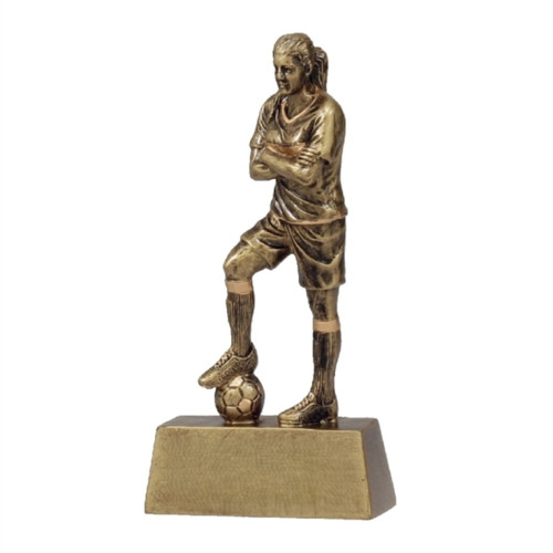 Hero Series Female Football Trophy
