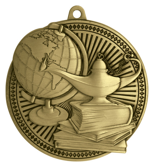 Tempo Series Academic Medal Antique Gold MP805G