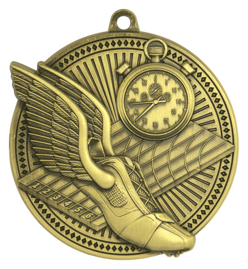 Tempo Athletics Medal Antique Gold MP801G